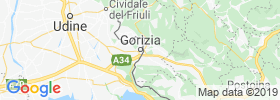 Gorizia map